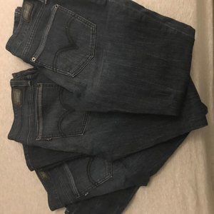 Set of 3 pairs Of Levi's Juniors jeans 11